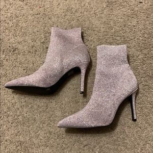 Gianni Bini Lavender Sock Booties